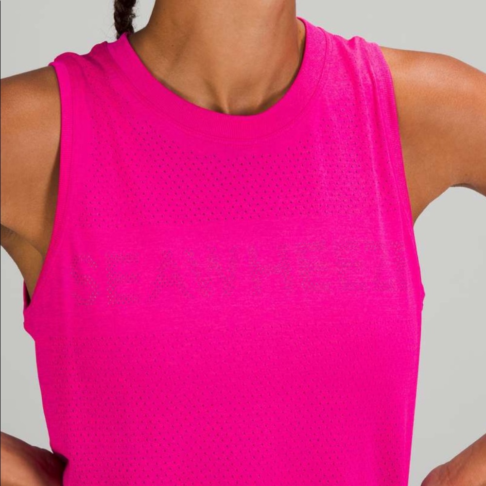 Swiftly Breathe Cropped Tank SEAWHEEZE 4 NWT